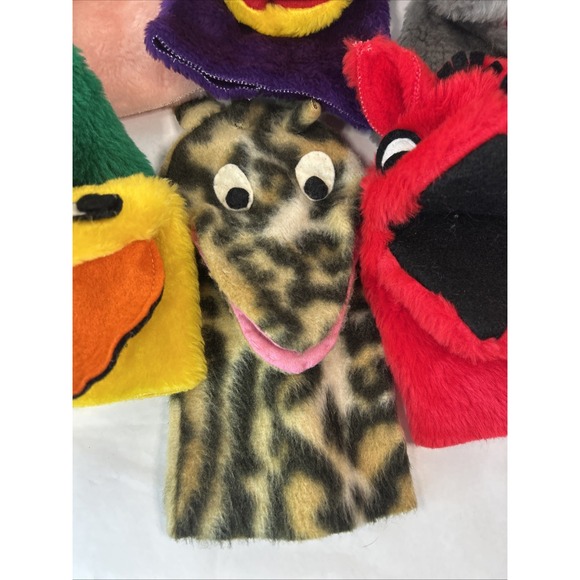 Vintage Puppets by Sheram Puppets Hand Puppet Kids Toy 1960s Lot 7‎ Read - Picture 6 of 10